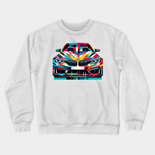 BMW M4 Crewneck Sweatshirt by Vehicles-Art